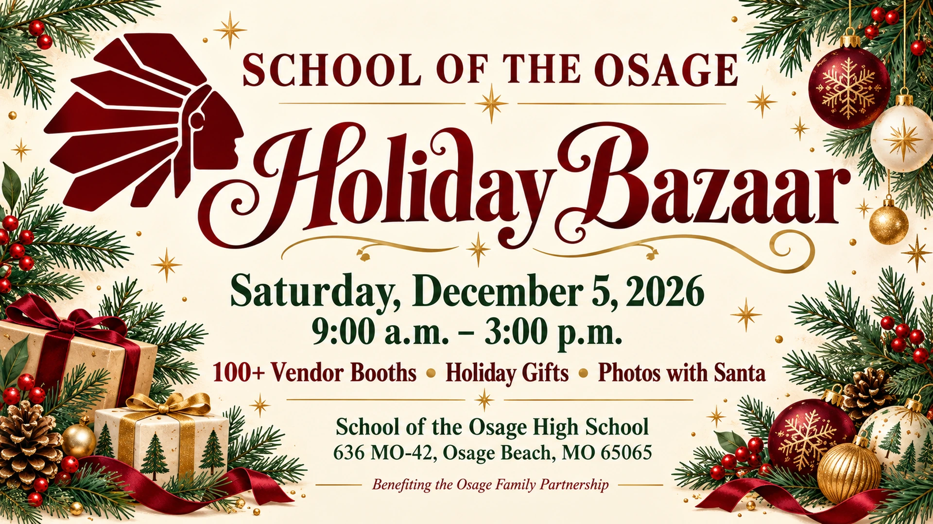 School of the Osage Holiday Bazaar | Lodge of Four Seasons